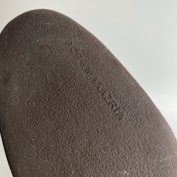 BCBGMaxAzria Brown Vintage Suede Heels - Picture 9 of 11
